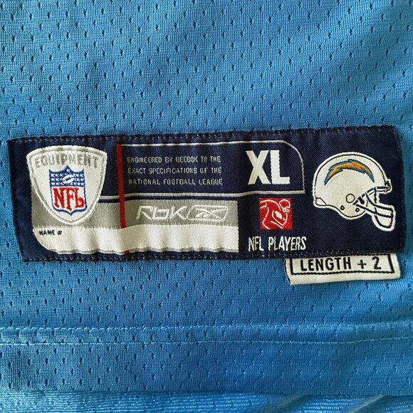 Reebok Ladainian Tomlinson Powder Blue Jersey - Mens XL - Picture 3 of 6